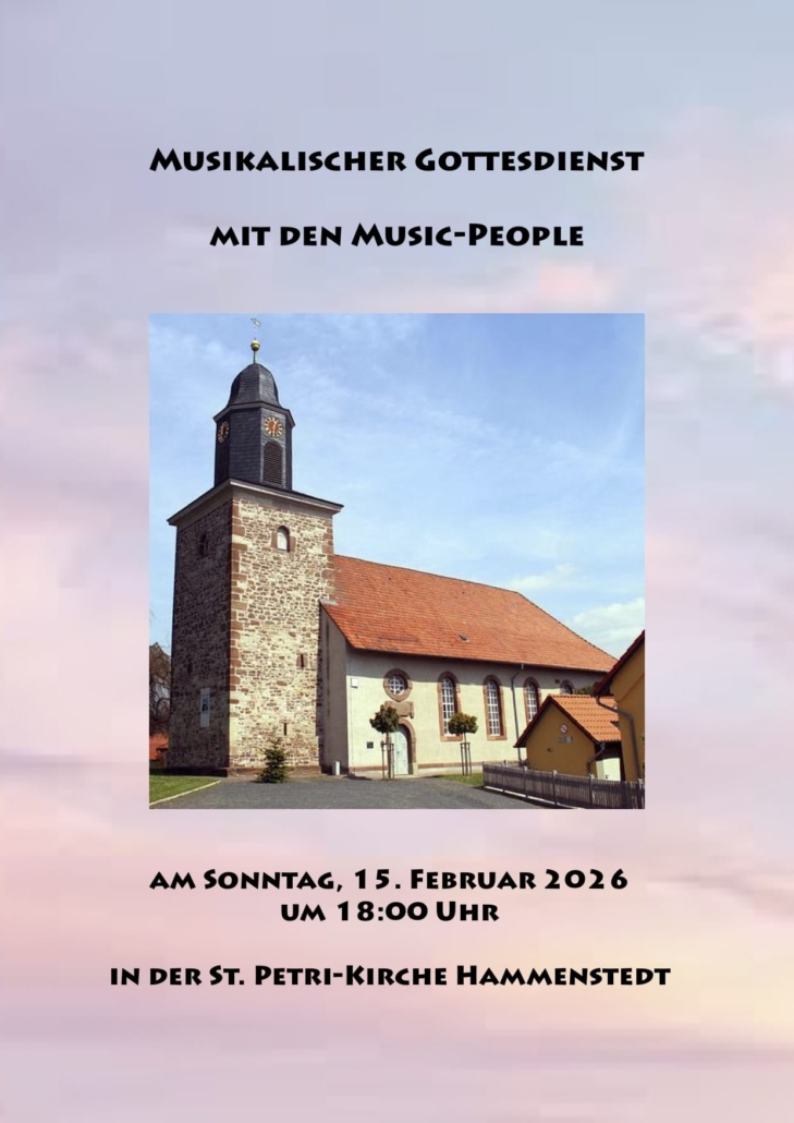 Musikalischer Gottesdienst mit den Music-People